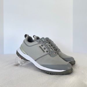 SQAIRZ Arrow Golf Shoes Square Toe Spikes Gray Size US 11